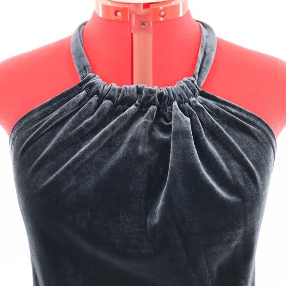 Bishop + Young Talia Velvet Dress Womens L Black Night Out LBD Party Cruise NWT - Picture 6 of 11